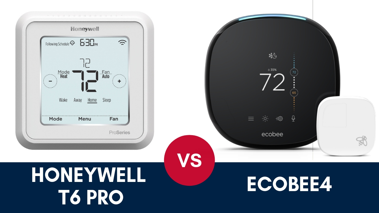 Honeywell T6 Pro vs Ecobee4
