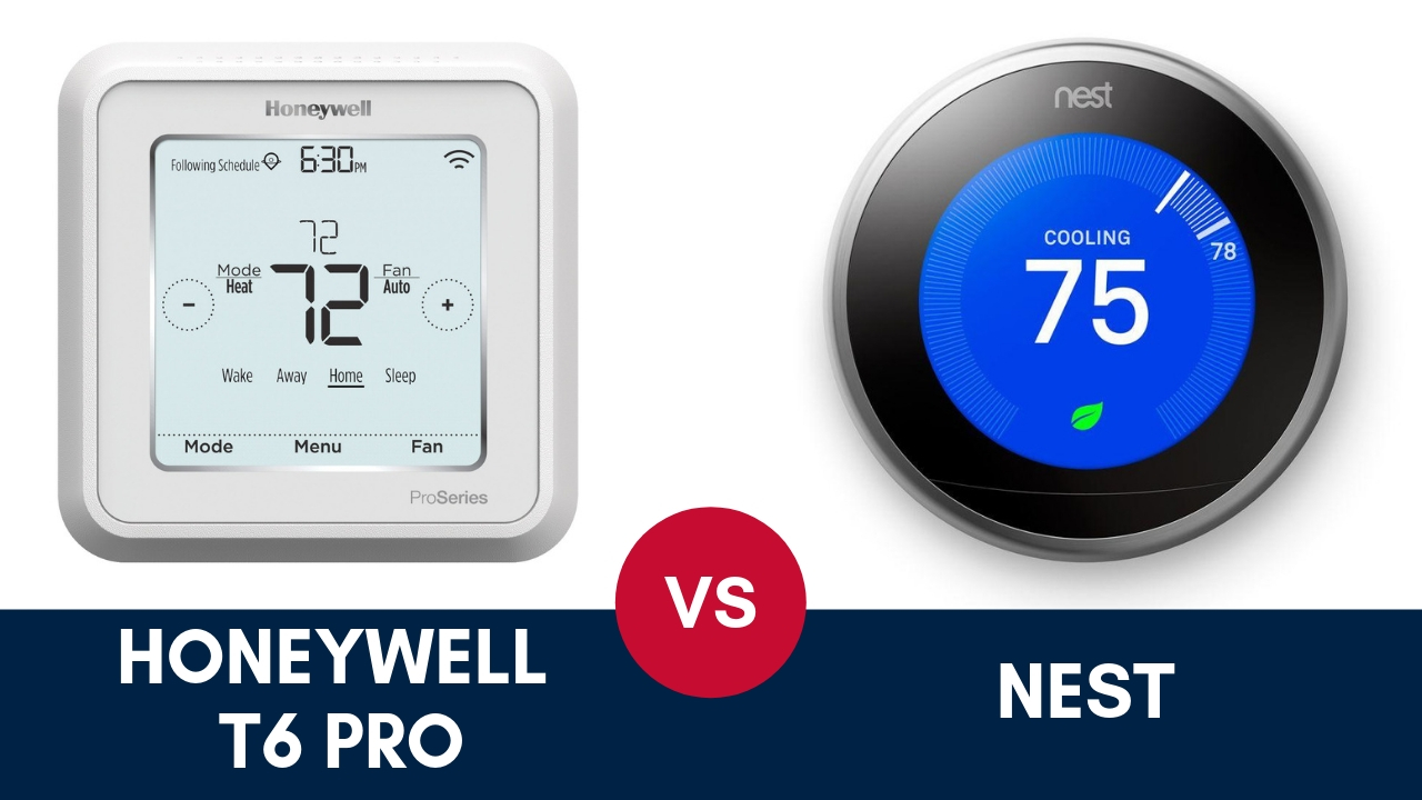 Honeywell T6 Pro vs Nest