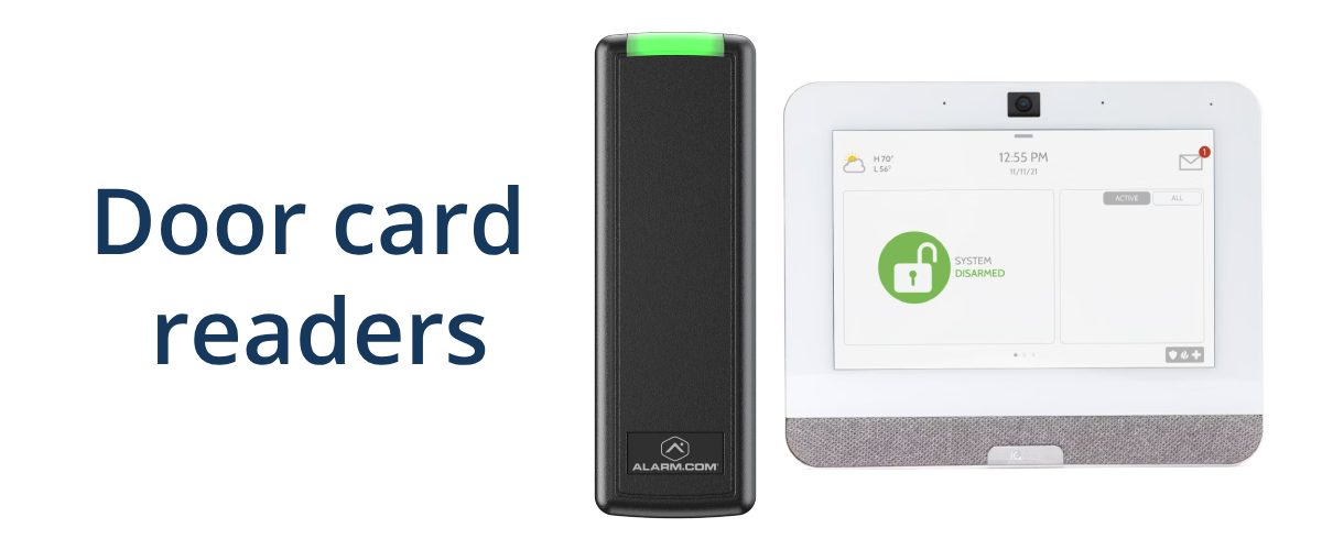 door card reader devices