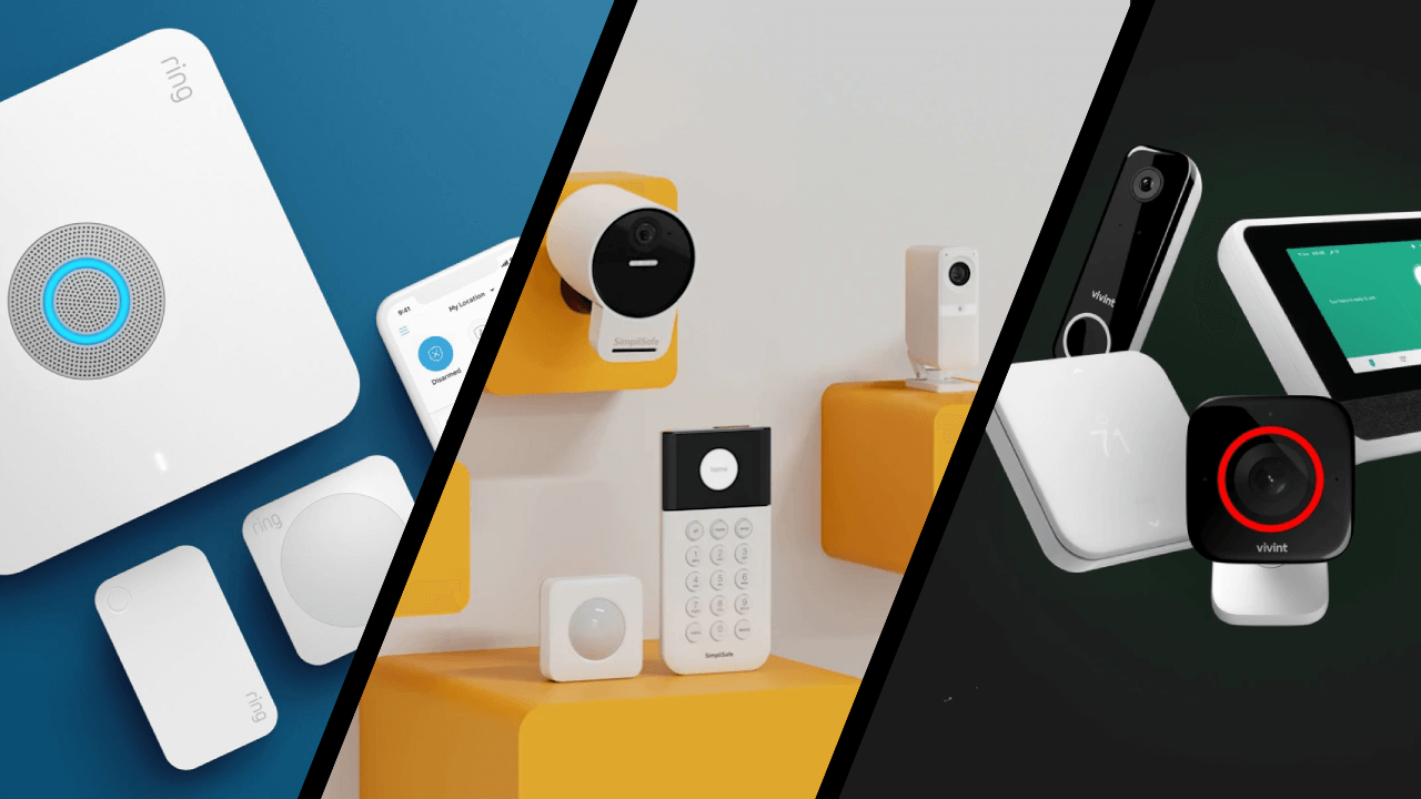 ring versus simplisafe versus vivint