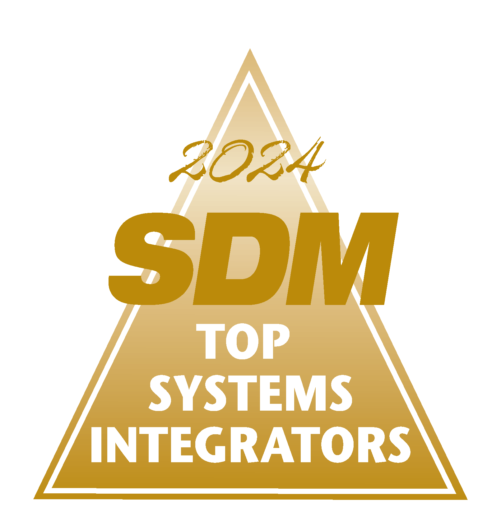 sdm top security systems integrators award badge 2024