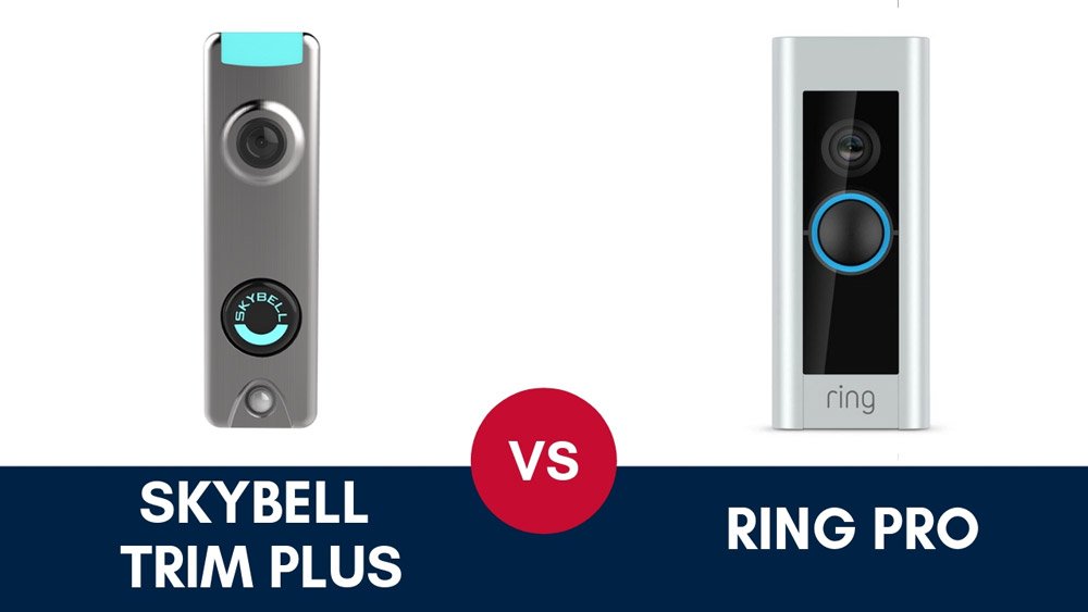 Ring Video Doorbell Pro vs. SkyBell Trim Plus
