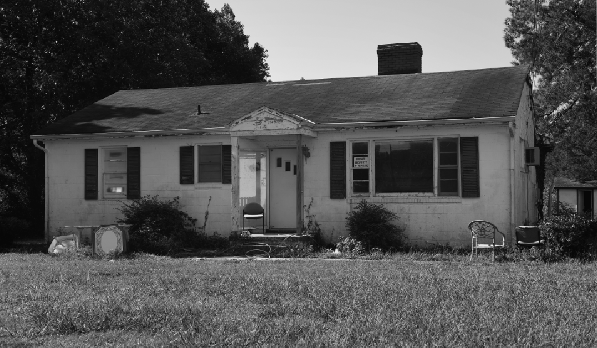 a vacant house